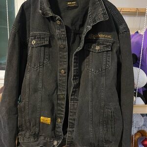 Men's Black Denim Jacket